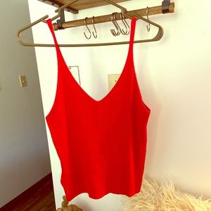 Vibrant Red Tank